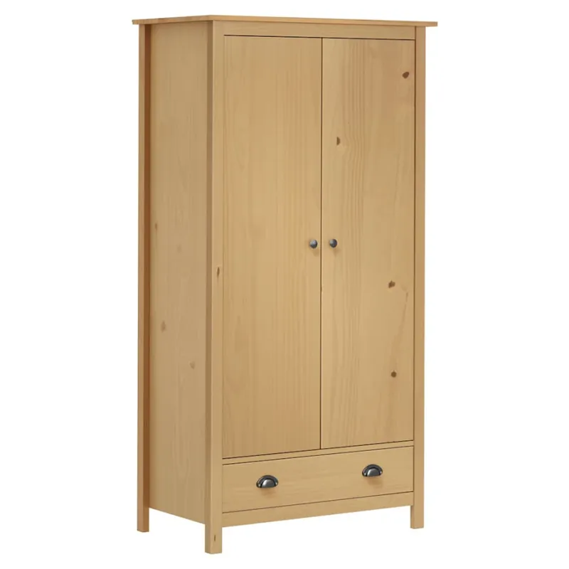 Oferta czasowa Szafa dwudrzwiowa Hill Range, 89x50x170 cm, lita sosna