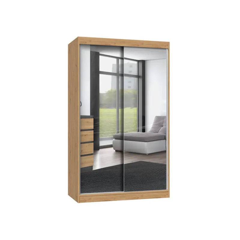 Kup online Szafa Iga 120A DĄB ARTISAN