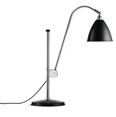 Wyprzedaż Lampa Stołowa Bestlite Bl1 Stal Chromowana Czarna Gubi
