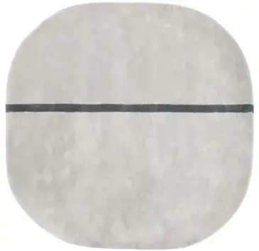 Tylko dziś Dywan Oona 140X140 Cm Szary Normann Copenhagen