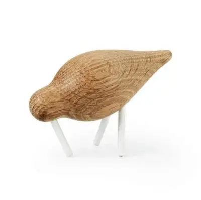 Figurka Dekoracyjna Shorebird Mała Biała-Dąb Normann Copenhagen Wybór klientów