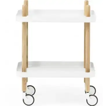 Do wyczerpania zapasów Stolik Block Biały Normann Copenhagen