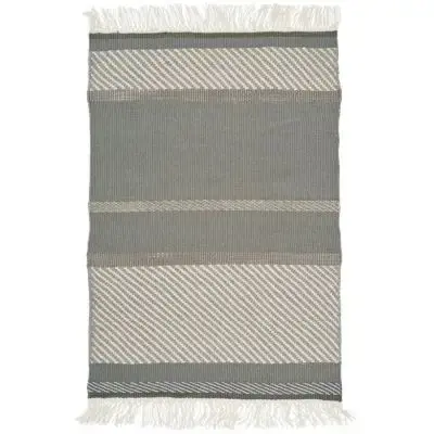 Dywan Unit Zielony Linie Design Hit cenowy