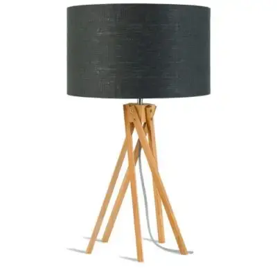 Lampa Stołowa Kilimanjaro Ciemnoszara Good&Mojo Bezpieczne zakupy