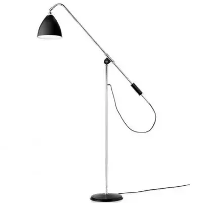 Lampa Podłogowa Bestlite Bl4 Stal Chromowana Czarna Matowa Gubi Zamów teraz