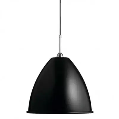 Ograniczona ilość Lampa Wisząca Bestlite Bl9 40 Cm Stal Chromowana Czarna Matowa Gubi