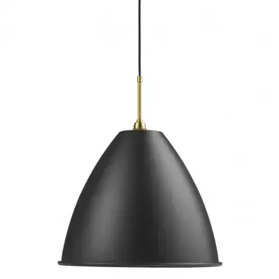 Cena promocyjna Lampa Wisząca Bestlite Bl9 40 Cm Stal Mosiężna Czarna Matowa Gubi