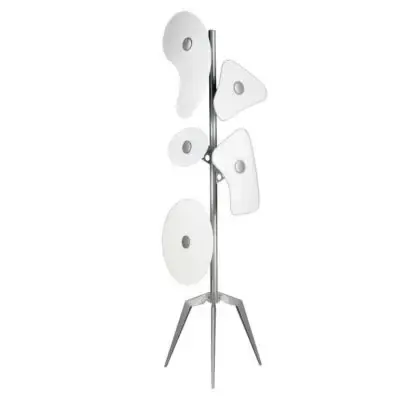 Lampa Podłogowa Orbital Biała Foscarini Bestseller