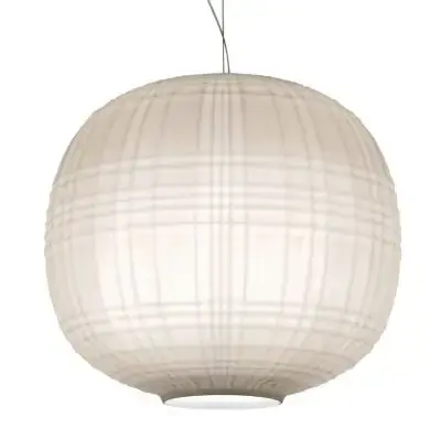 Lampa Wisząca Tartan Biała Foscarini Nowość