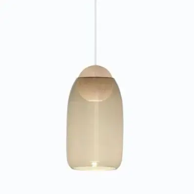 Zniżka Lampa Wisząca Liuku Ball Przydymiona Mater