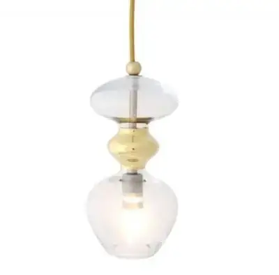 Lampa Wisząca Futura Przezroczysta 37 Cm Ebb&Flow Hit sprzedaży