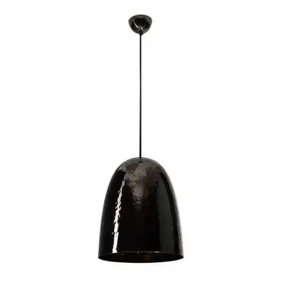 Lampa Wisząca Stanley Duża Black Nickel Hammered Btc Tylko do końca tygodnia