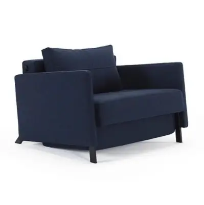 Fotel Rozkładany Cubed Z Podłokietnikiem Dance Blue Innovation Premium