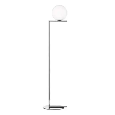 Rabat Lampa Podłogowa Ic F1 Chromowana Flos