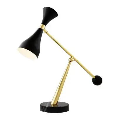 Wyjątkowa oferta Lampa Biurkowa Cordero Polerowany Mosiądz Eichholtz