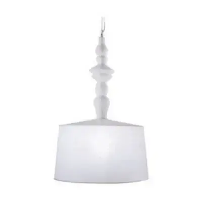 Tylko do końca tygodnia Lampa Wisząca Ali&Baba 50 Cm Lniana Karman