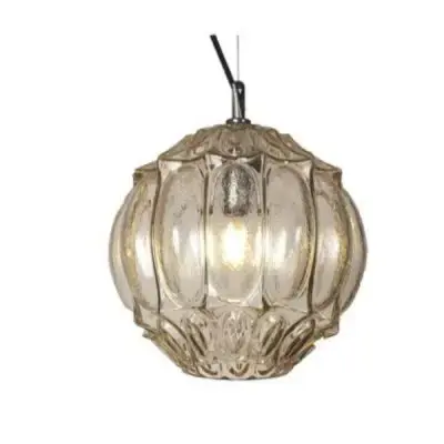 Zniżka Lampa Wisząca Ginger Jasnożółta 27X26 Cm Karman