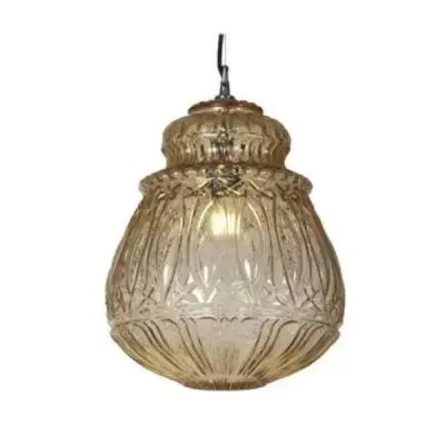 Lampa Wisząca Ginger 30X37 Cm Jasnożółta Karman Ekspresowa dostawa