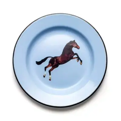 Talerz Emaliowany Horse 26 Cm Seletti Nie przegap
