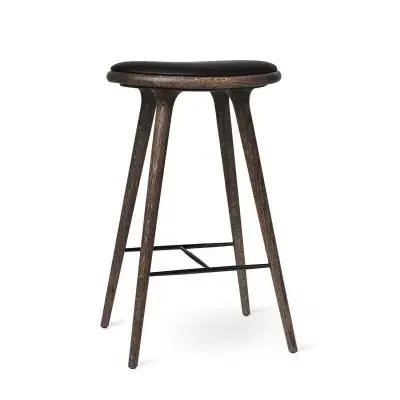 Ekspresowa dostawa Stołek Dębowy Dark Stained 74 Cm Mater