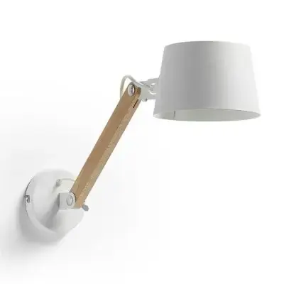 Lampa Ścienna Move Biała Kave Home Niska cena