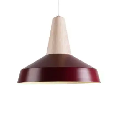 Popularny Lampa Wisząca Eikon Circus Burgundowa Schneid
