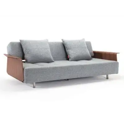 Łatwy zwrot Sofa Rozkładana Long Horn Z Podłokietnikami Twist Granite Innovation