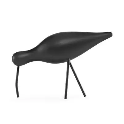 Figurka Dekoracyjna Shorebird Duża Czarna Normann Copenhagen Oferta