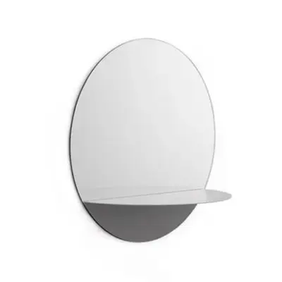 Lustro Horizon Okrągłe Szare Normann Copenhagen Do wyczerpania zapasów