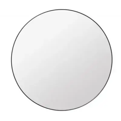 Lustro Ścienne 110 Cm Czarny Mosiądz Gubi Hit cenowy