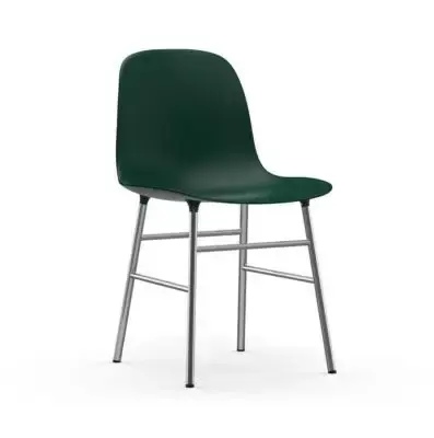 Oferta Krzesło Form Chromowana Podstawa Zielone Normann Copenhagen