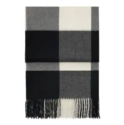 Pled Whisper Black-Cream Elvang Okazja