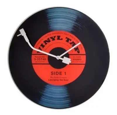 Zniżka Zegar Ścienny Vinyl Tap Nextime