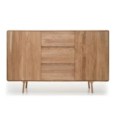 Komoda Dębowa Fawn 180X45X110 Cm Gazzda Promocja