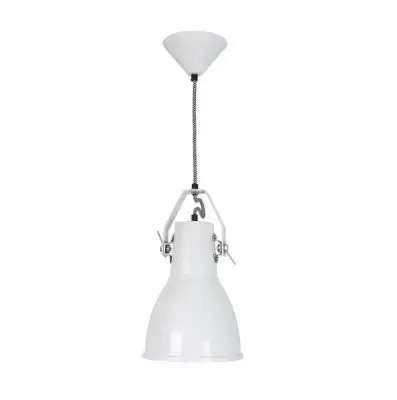 Lampa Wisząca Stirrup 2 Biała Btc Rabat