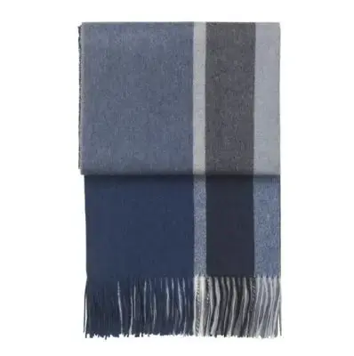 Najlepsza cena Pled Manhattan Dark Blue-Asphalt Elvang