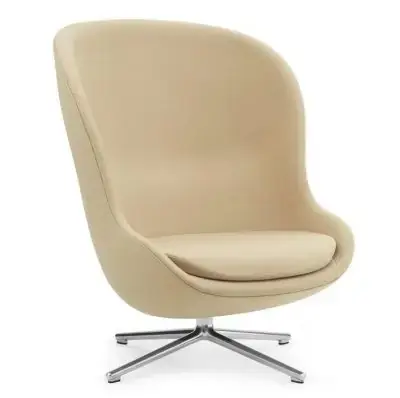 Zamów dziś Fotel Obrotowy Hyg Wysoki Aluminiowa Podstawa Normann Copenhagen