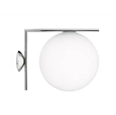 Rabat Lampa Ścienna Ic C-W2 Chromowana Flos