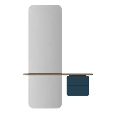 Lustro One More Look Dąb Petrol Blue Umage Tani