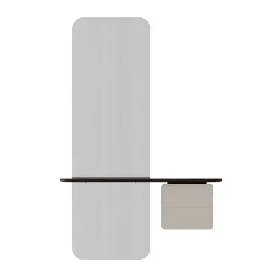 Lustro One More Look Ciemny Dąb Pearl White Umage Cena promocyjna