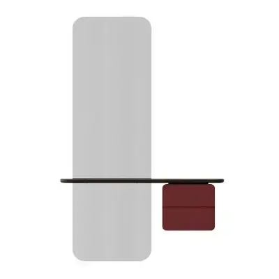 Lustro One More Look Ciemny Dąb Ruby Red Umage Nowość