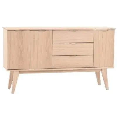 Komoda Filippa 150 Cm Dąb Bielony Rowico Wyjątkowa oferta