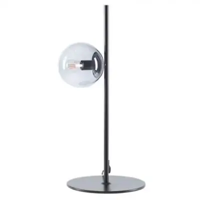 Sprawdź teraz Lampa Stołowa Orb Czarna Bolia