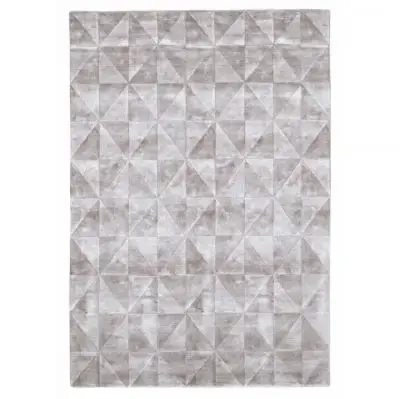 Rabat Dywan Triango Silver 160X230 Cm Carpet Decor