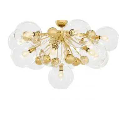 Lampa Wisząca Soleil Gold Eichholtz Obniżka ceny