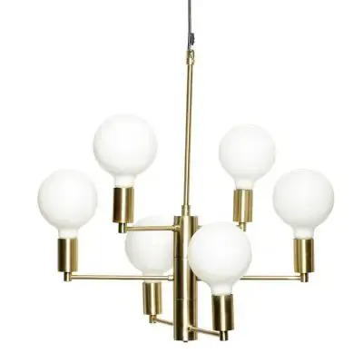 Hit sprzedaży Lampa Wisząca Brass Led Hubsch