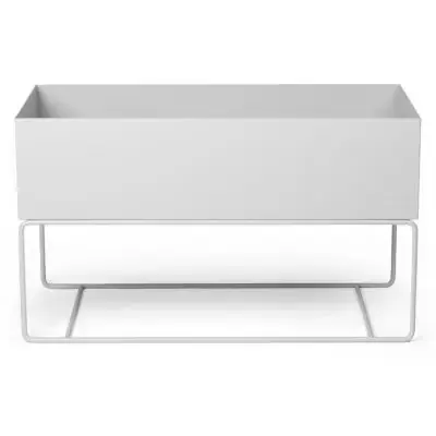 Doniczka Plant Box Duża Jasnoszara Ferm Living Sprawdź teraz