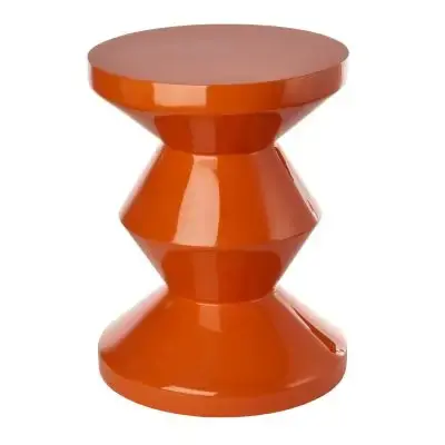 Taboret Zig Zag Pomarańczowy Pols Potten Oferta czasowa