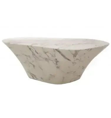 Stolik Kawowy Oval Marble Biały Pols Potten Oferta czasowa