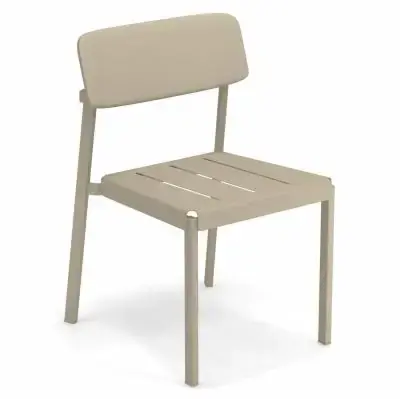 Dostępne od ręki Krzesło Ogrodowe Shine Taupe Emu